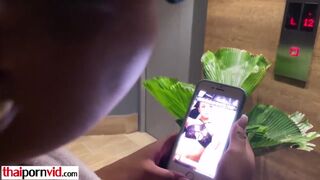 Small titted Colombian amateur teen Nicole fucked hard by a big white cock