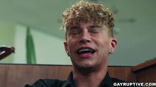 Dale Savage in a hot gay sex Scene with twink Harley Xavier