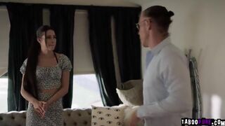 Kylie ROcket getting her pussy eaten by older man and takes his cock deep