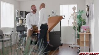 Zario and Brogan Erotic Carnal Gay Sex in the Office