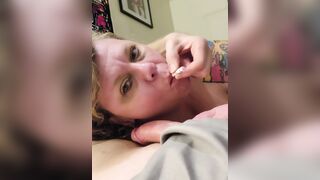 Cumming on GemniStarrs face