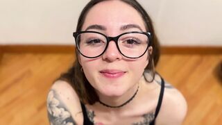 Cum on Tongue and Swallow
