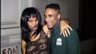 Exotic ebony takes it hard