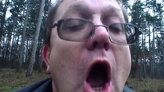 Incredible teen gets a rough fucking outdoors